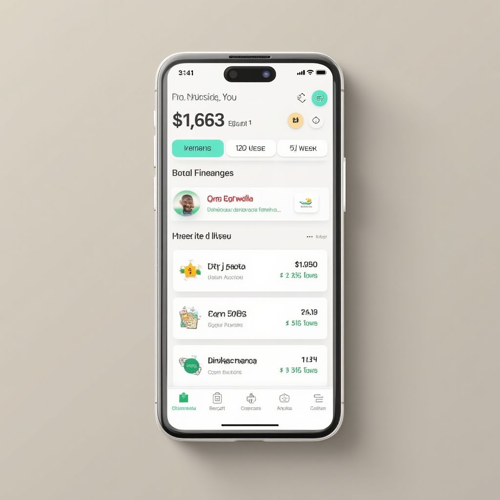 Family Finance Mobile App